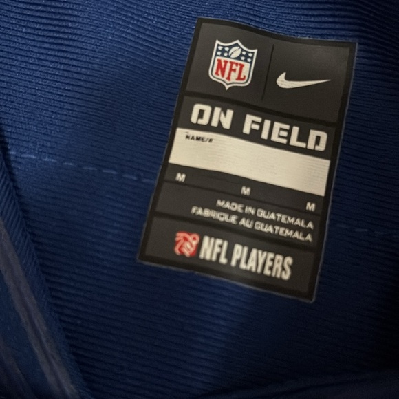 🏈 NIKE Women's Indianapolis Colts Andrew Luck #12 V-Neck Game Jersey, Blue… - Picture 5 of 6